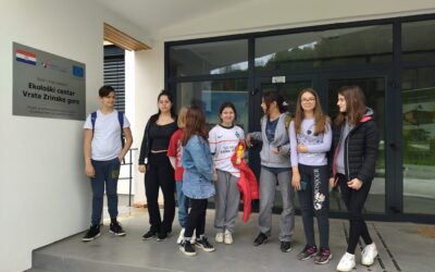 Učenička zadruga „Lovreki“ boravila u EC VZG radeći na svom novom projektu