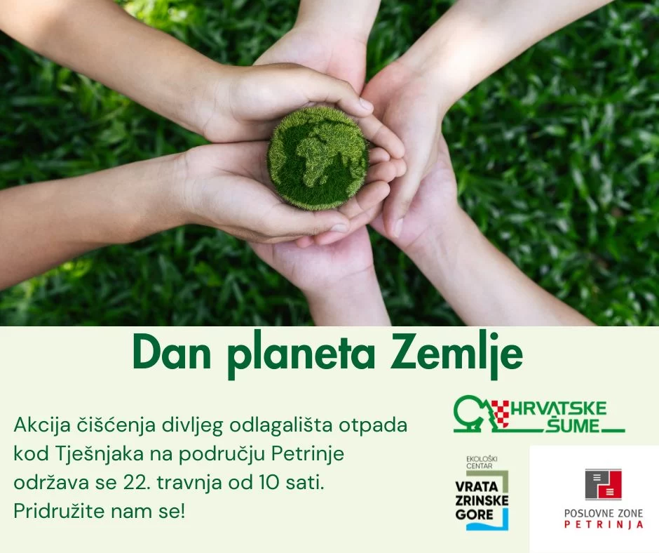 Čistimo Tješnjak u povodu Dana planeta Zemlje – pridružite nam se!