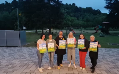 Proljetna livada tema je posljednje Kist i čašice u prirodi